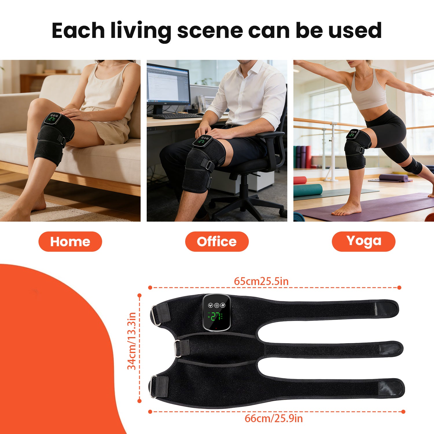 RedTher Infrared Joint Relief Wrap For Knee And Elbow